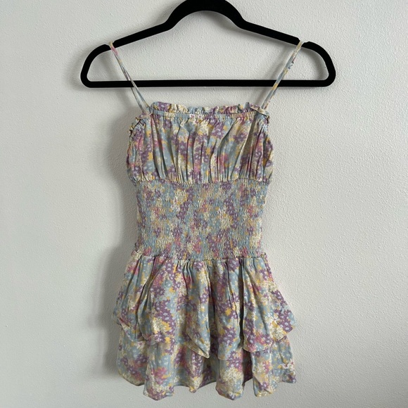 Rays For Days Floral Mini Dress, size XS - Picture 2 of 6